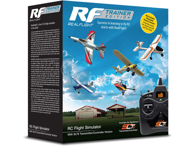 RC letový simulátor RealFlight Trainer Edition, vysielač SLT6