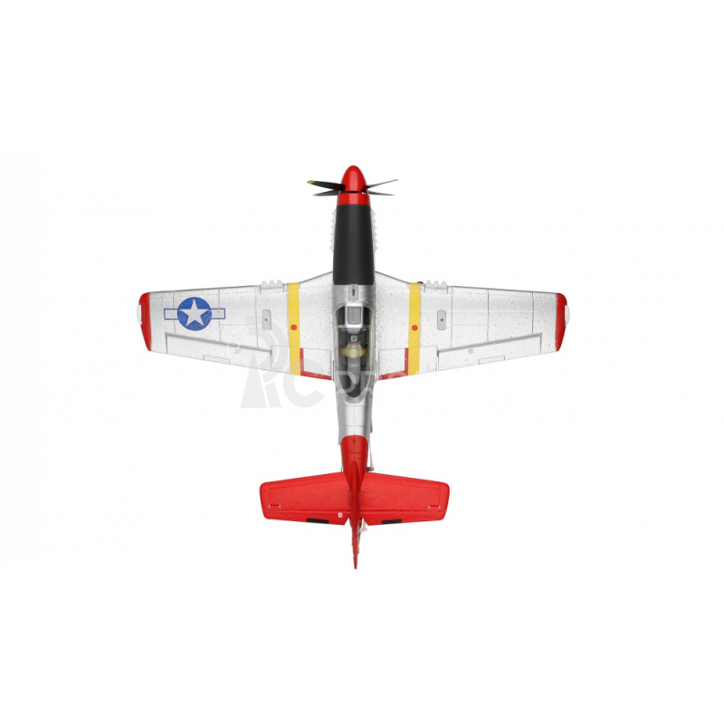 RC lietadlo AMXFlight P51 4 kanály 3D/6G