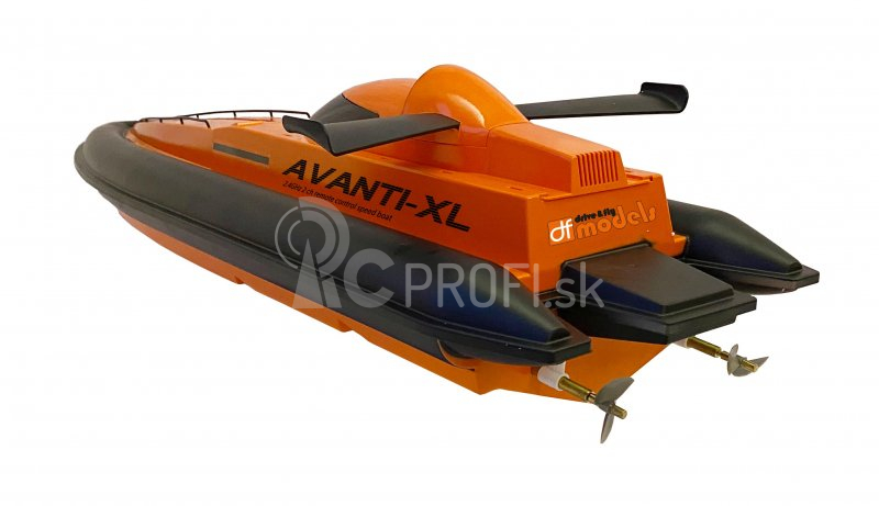 RC loď Avanti XL, žltá