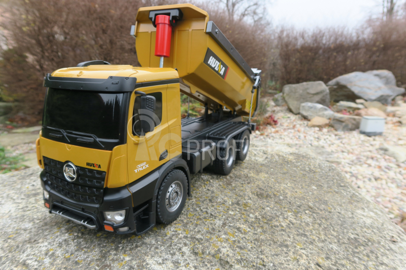 RC sklápač Mercedes-Benz Arocs HN573 1:14 10CH + náhradná batéria