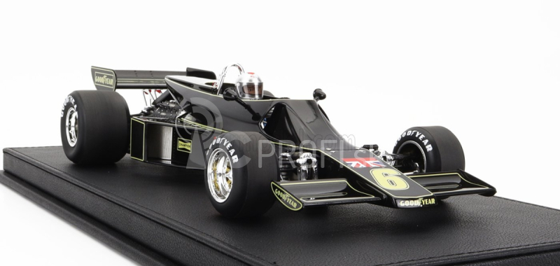 Repliky Lotus F1 77 John Player Team Lotus N 6 Brazilian Gp (s figúrkou pilota) 1976 Mario Andretti 1:18 Jps Black Gold