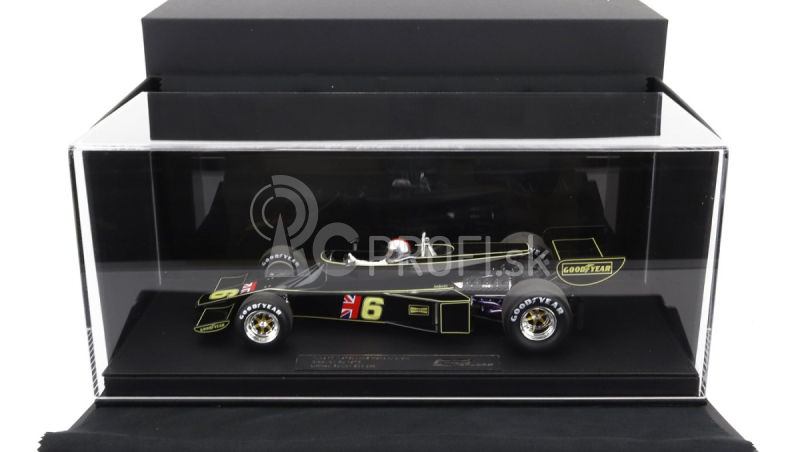 Repliky Lotus F1 77 John Player Team Lotus N 6 Brazilian Gp (s figúrkou pilota) 1976 Mario Andretti 1:18 Jps Black Gold