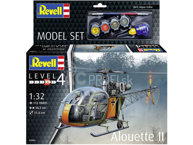 Revell Aérospatiale Alouette II (1:32) (súprava)