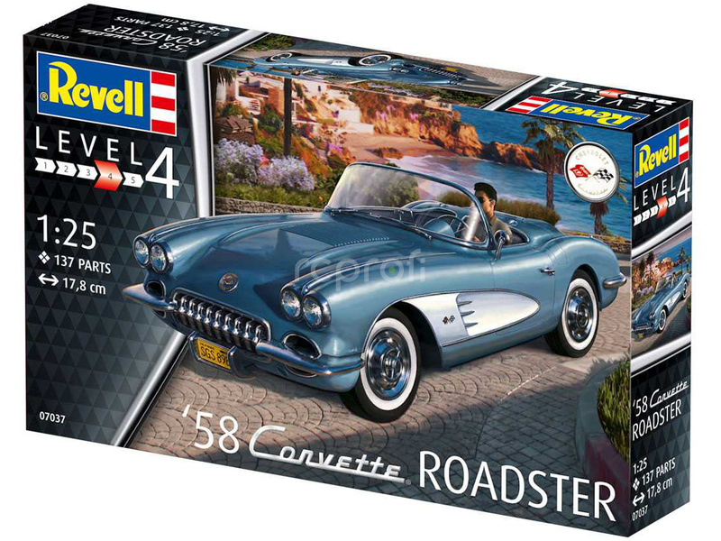 Revell Corvette Roadster 1958 (1:25)