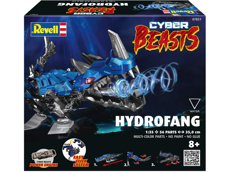 Revell Cyber Beasts – HydroFang (1:35)