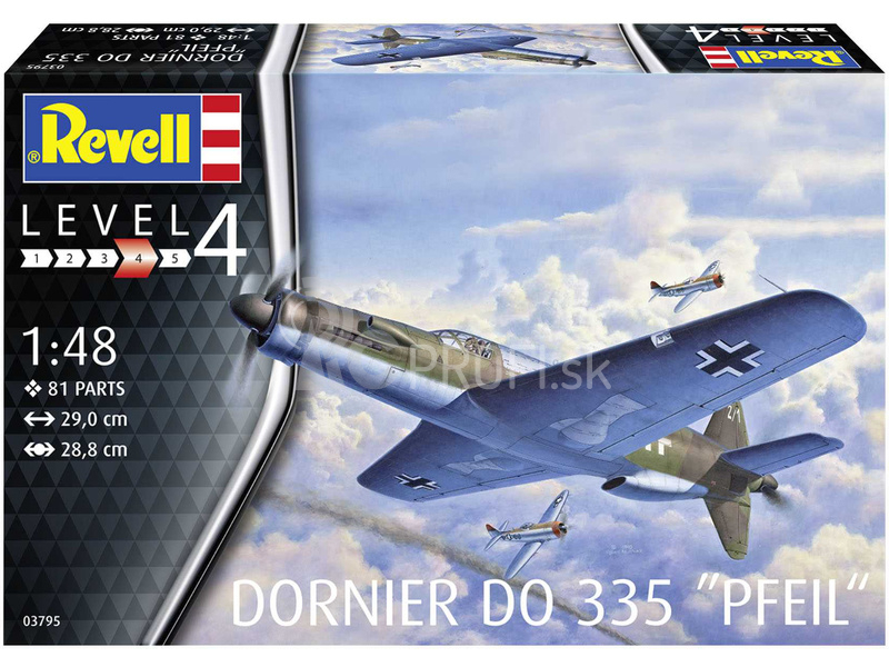 Revell Dornier Do 335 Pfeil (1:48)