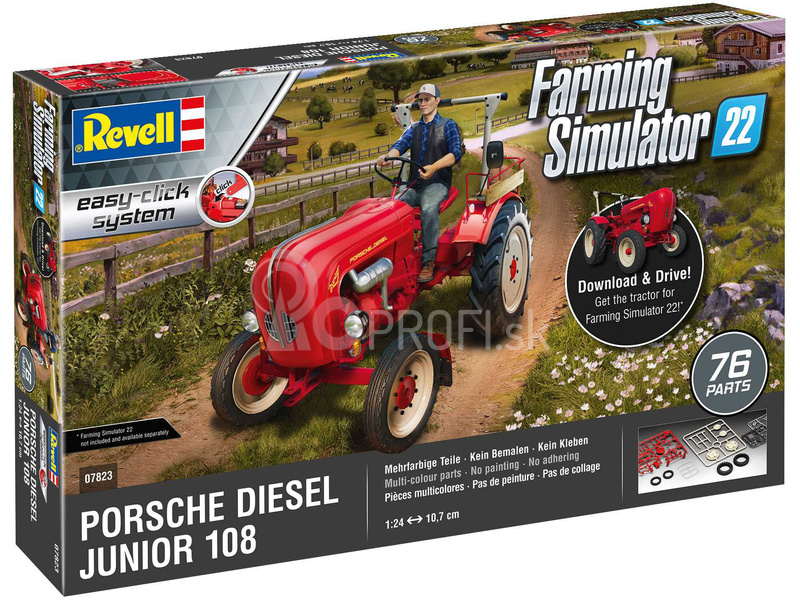 Revell EasyClick - Porsche Junior 108 (1:24) (sada)