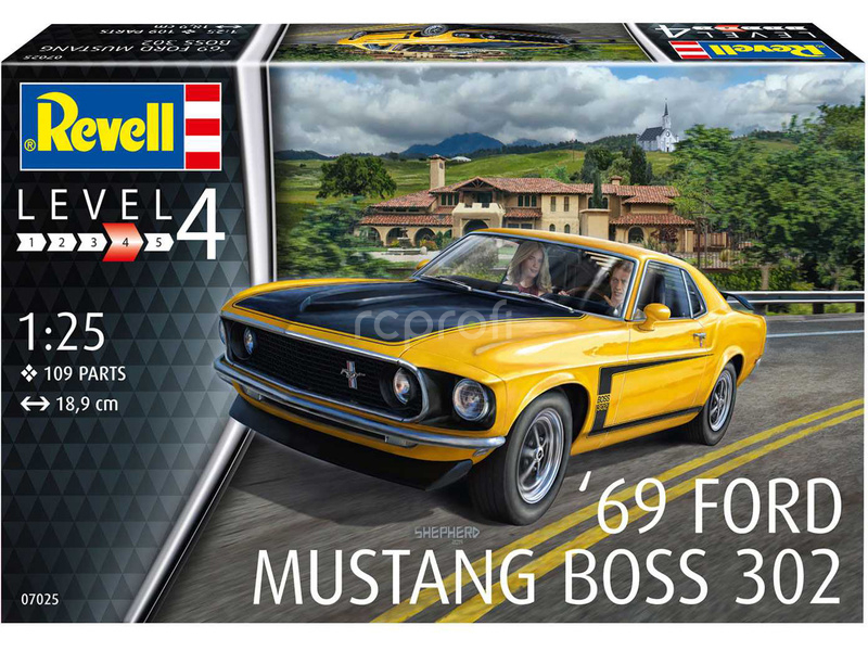 Revell Ford Mustang 1969 Boss 302 (1:25)