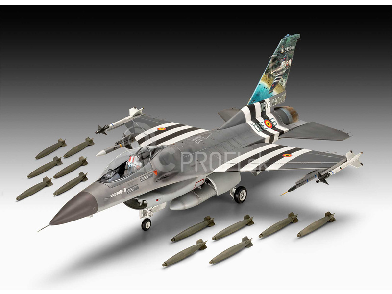 Revell General Dynamics F-16 Falcon 50. výročie (1:32)