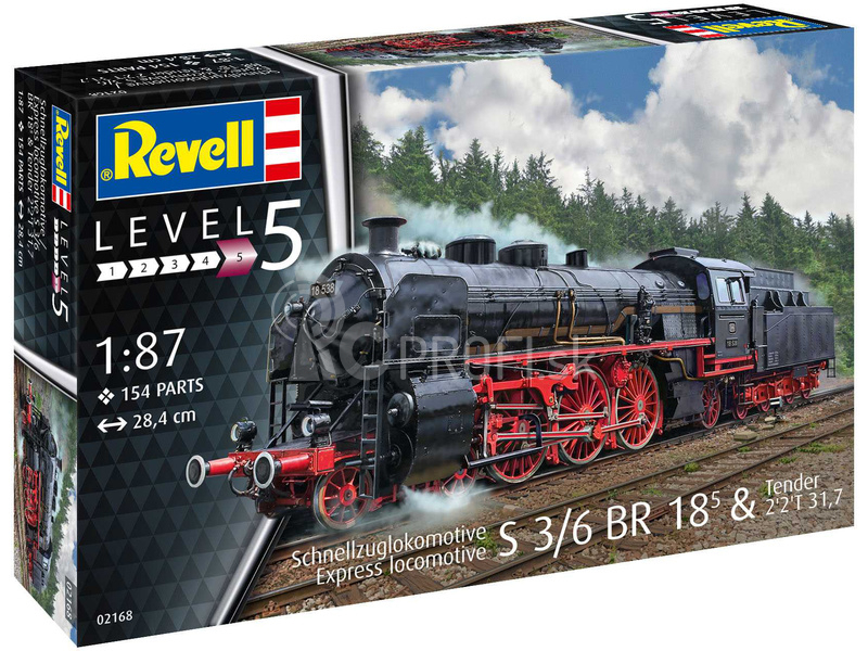 Revell S3/6 BR18(5) s tendrom (1:87)