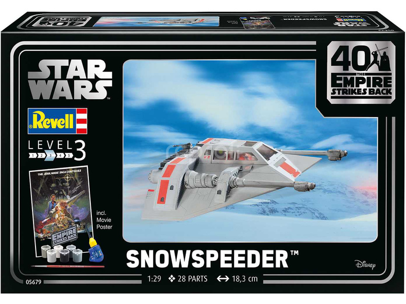 Revell SW Snowspeeder (1:29) (darčeková súprava)