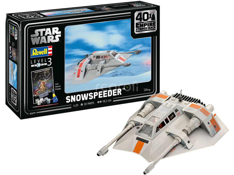 Revell SW Snowspeeder (1:29) (darčeková súprava)