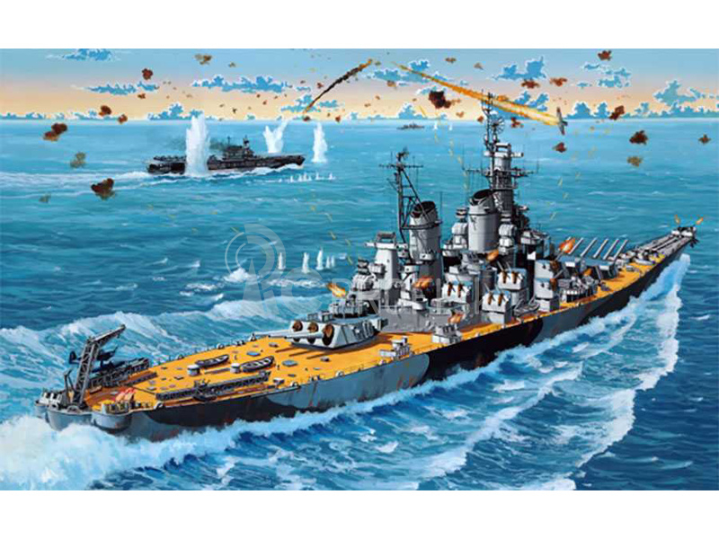 Revell USS New Jersey (1:1200) (súprava)