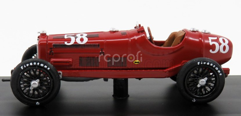 Rio-models Alfa romeo F1 P3 Indy N 58 500 míľ 1939 L.tomei 1:43 Červená