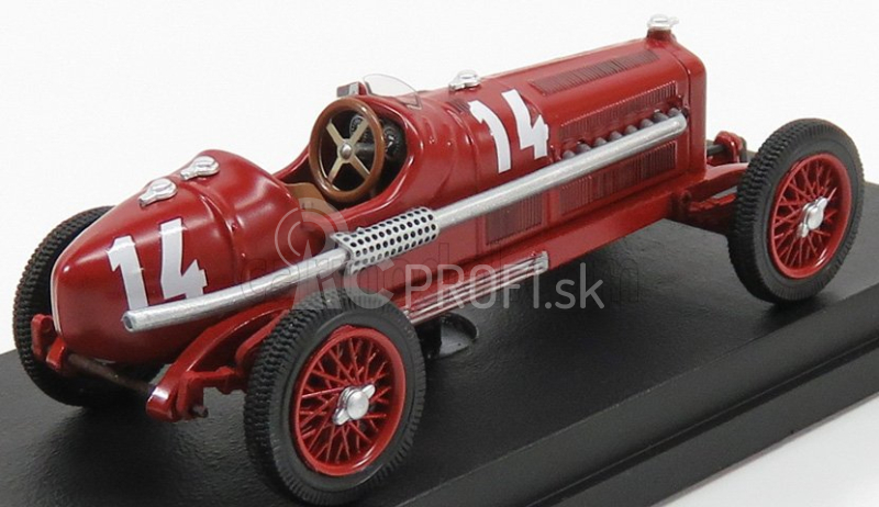 Rio-models Alfa romeo F1 P3 N 14 Monza Gp 1932 G.campari 1:43 červená