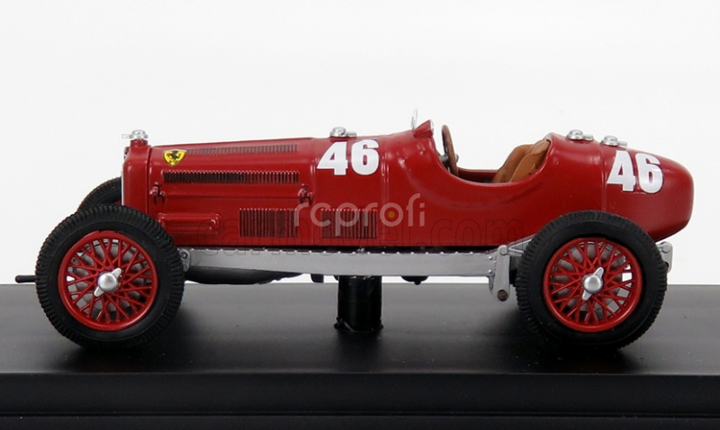 Rio-models Alfa romeo F1 P3 Tipo B N 46 Coppa Acerbo 1934 Guy Moll 1:43 červená