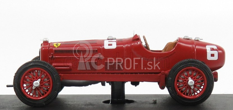 Rio-models Alfa romeo F1 P3 Tipo B N 6 Winner Montreux Gp 1934 C.f.trossi 1:43 Červená