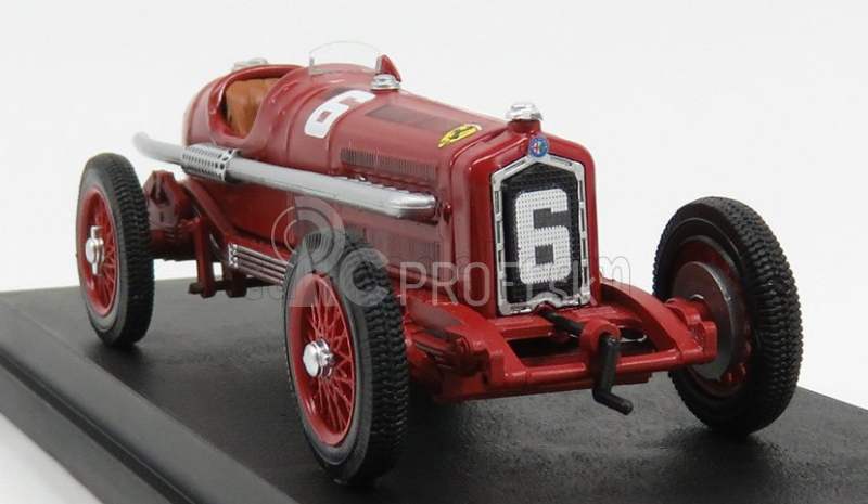 Rio-models Alfa romeo F1 P3 Tipo B N 6 Winner Montreux Gp 1934 C.f.trossi 1:43 Červená