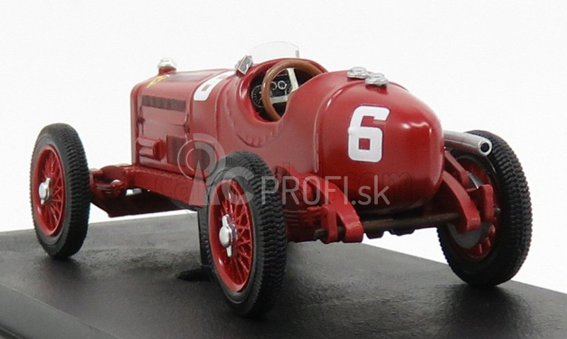 Rio-models Alfa romeo F1 P3 Tipo B N 6 Winner Montreux Gp 1934 C.f.trossi 1:43 Červená