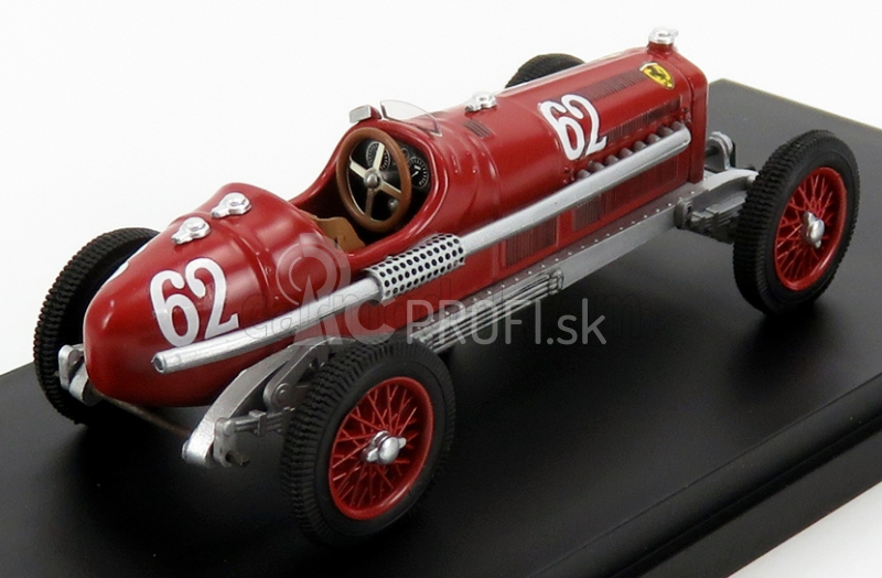 Rio-models Alfa romeo F1 P3 Tipo B N 62 Winner Coppa Acerbo 1933 L.fagioli 1:43 Červená