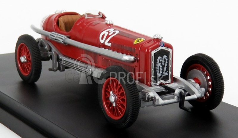 Rio-models Alfa romeo F1 P3 Tipo B N 62 Winner Coppa Acerbo 1933 L.fagioli 1:43 Červená