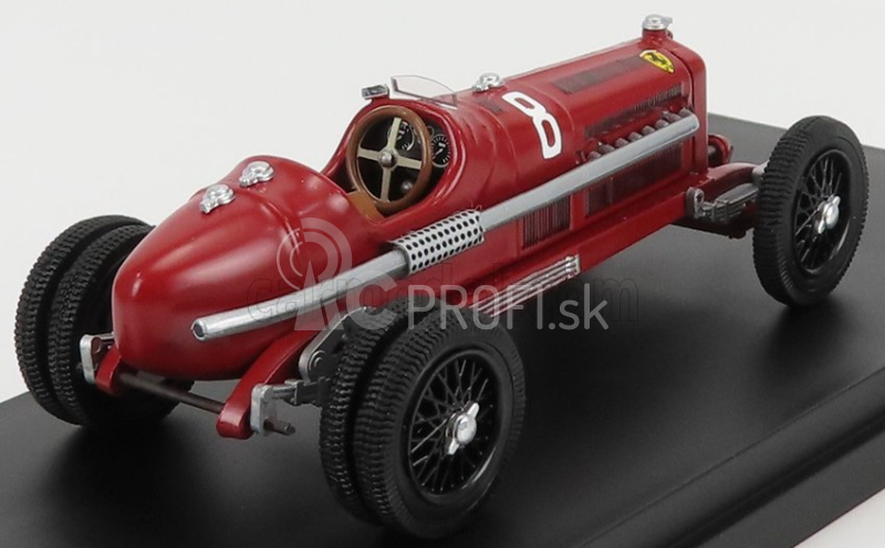 Rio-models Alfa romeo F1 P3 Tipo B Scuderia Ferrari N 8 Parma - Poggio Di Berceto 1934 A.varzi 1:43 Červená