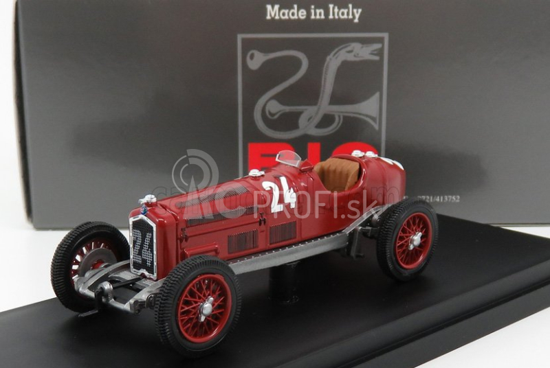 Rio-models Alfa romeo F1 Tipo-b P3 V N 24 Gran Premio Di Monza 1932 Tazio Nuvolari 1:43 červená