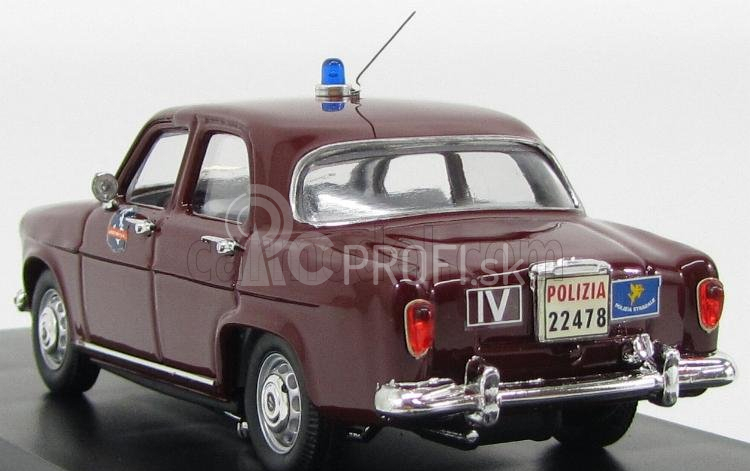 Rio-models Alfa romeo Giulietta 50. výročie Polizia Autostradale Autostrada Del Sole 1964-2014 1:43 Bordeaux