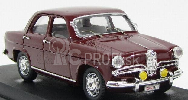 Rio-models Alfa romeo Giulietta Polizia - Museo Di Roma 1:43 Bordeaux