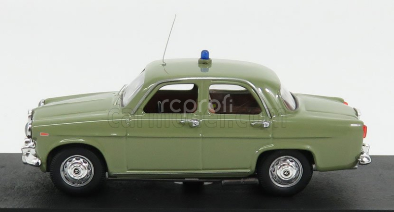 Rio-models Alfa romeo Giulietta Polizia Museo Di Roma 1961 1:43 Zelená