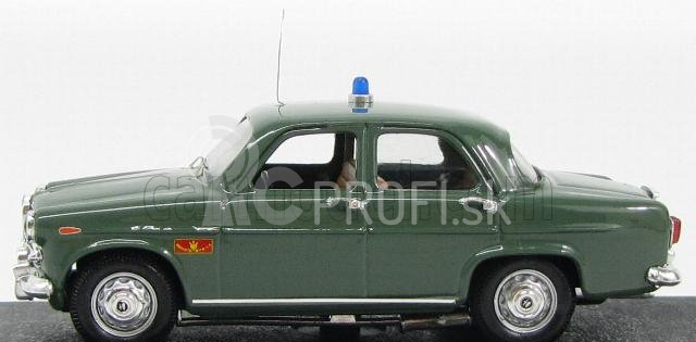 Rio-models Alfa romeo Giulietta Polizia Reparto Mobile 1955 1:43 Vojenská zelená