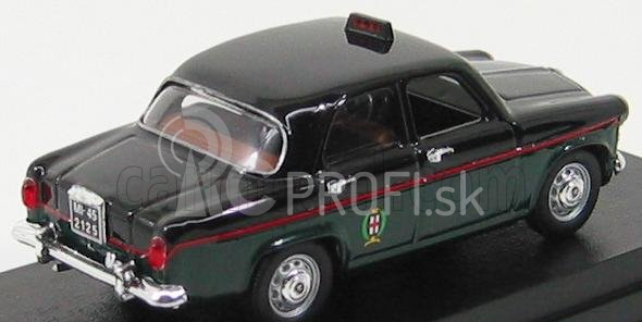 Rio-models Alfa romeo Giulietta Taxi Milano 1959 1:43 čierno-zelená