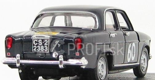 Rio-models Alfa romeo Giulietta Ti N 60 Rally Dolomiti 1961 1:43 Tmavomodrá