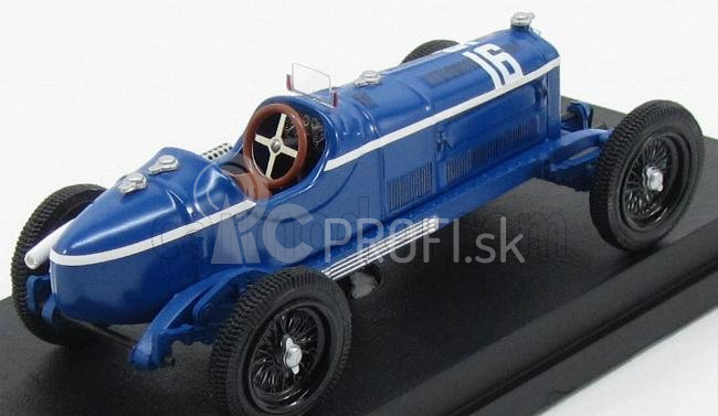 Rio-models Alfa romeo P3 Spider N 16 5th Monaco Gp 1933 L.chiron 1:43 Modrá