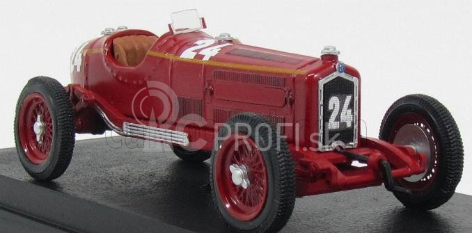 Rio-models Alfa romeo P3 Spider N 24 Monaco Gp 1932 B.boracchini 1:43 Červená