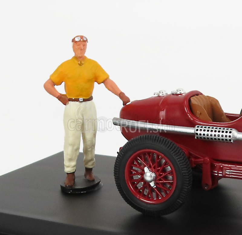 Rio-models Alfa romeo P3 Tipo B N 2 Víťaz Coppa Citta Di Bergamo 1935 Tazio Nuvolari 1:43 Červená