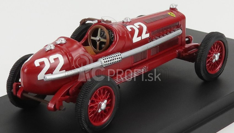 Rio-models Alfa romeo P3 Tipo B N 22 Targa Florio 1935 L.chiron 1:43 Červená