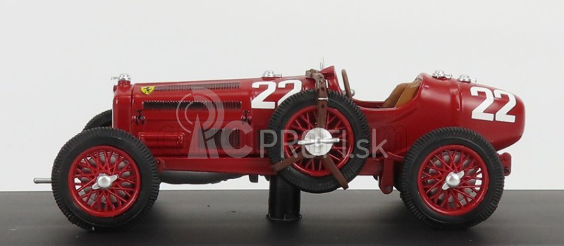 Rio-models Alfa romeo P3 Tipo B N 22 Targa Florio 1935 L.chiron 1:43 Červená