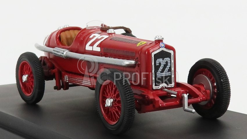 Rio-models Alfa romeo P3 Tipo B N 22 Targa Florio 1935 L.chiron 1:43 Červená