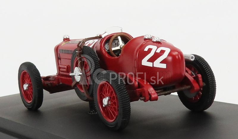 Rio-models Alfa romeo P3 Tipo B N 22 Targa Florio 1935 L.chiron 1:43 Červená