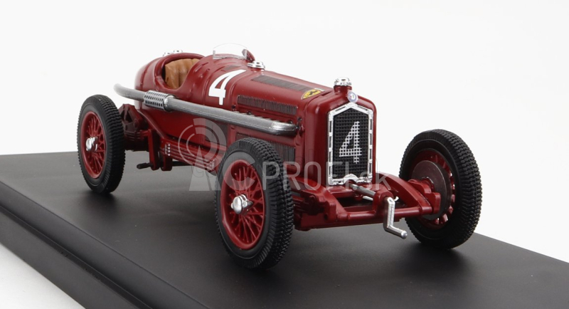 Rio-models Alfa romeo P3 Tipo B N 4 2nd Circuito Di Modena 1934 Achille Varzi 1:43 Červená