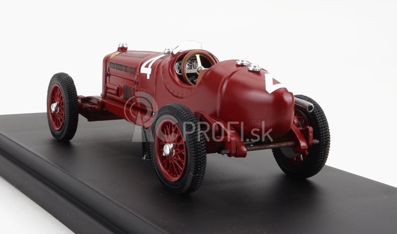 Rio-models Alfa romeo P3 Tipo B N 4 2nd Circuito Di Modena 1934 Achille Varzi 1:43 Červená