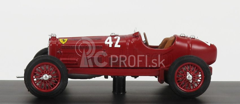 Rio-models Alfa romeo P3 Tipo B N 42 Víťaz Circuito Del Montenero - Coppa Ciano 1934 Achille Varzi 1:43 Červená