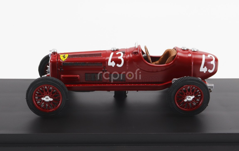 Rio-models Alfa romeo P3 Tipo B N 43 Coppa Acerbo 1935 T.nuvolari 1:43 červená