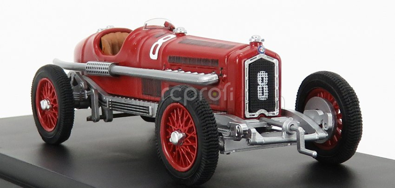 Rio-models Alfa romeo P3 Tipo B N 8 Coppa Acerbo 1933 T.nuvolari 1:43 Červená