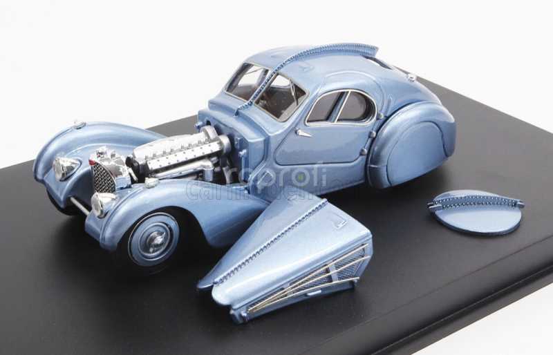 Rio-models Bugatti Type 57 Sc Atlantic 1936 1:43 Light Blue Met