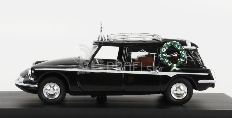 Rio-models Citroen Ds19 Break Carro Funebre - pohrebné auto s rakvou 1963 1:43 Black