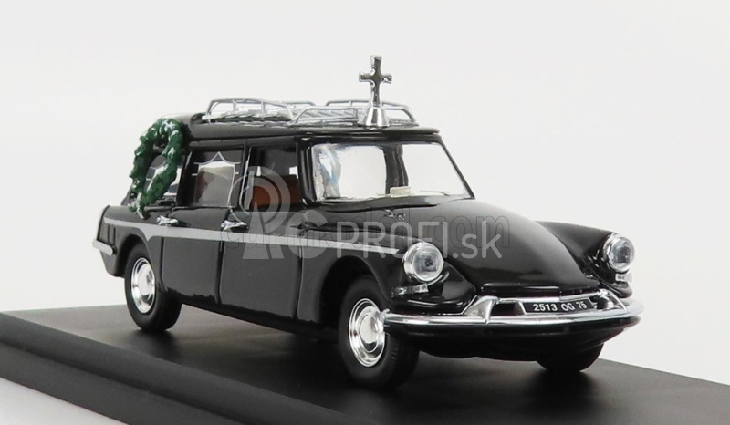 Rio-models Citroen Ds19 Break Carro Funebre - pohrebné auto s rakvou 1963 1:43 Black