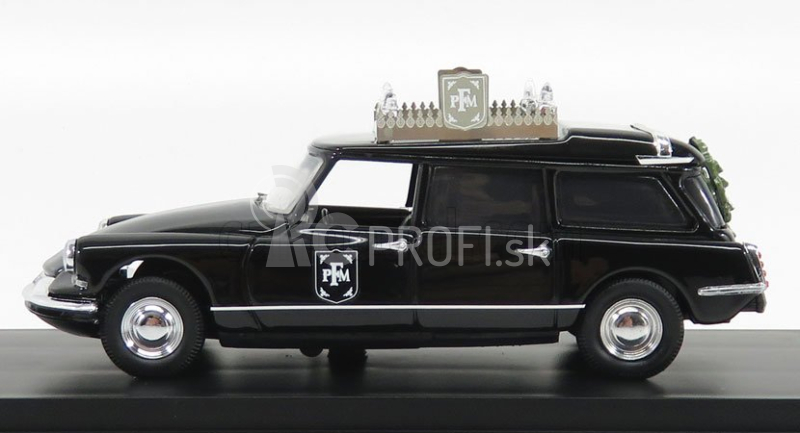 Rio-models Citroen Ds19 Break Pohrebné auto - Carro Funebre - pohrebný voz - 1963 1:43 čierna