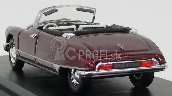 Rio-models Citroen Ds19 Cabriolet 1962 1:43 Red Met